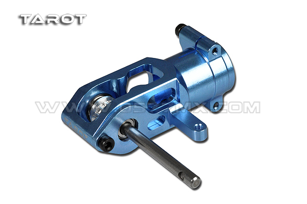 飛越/Tarot 450Sport V2直升機(jī)/一體化金屬尾齒輪箱組/淺藍(lán) TL2671-02