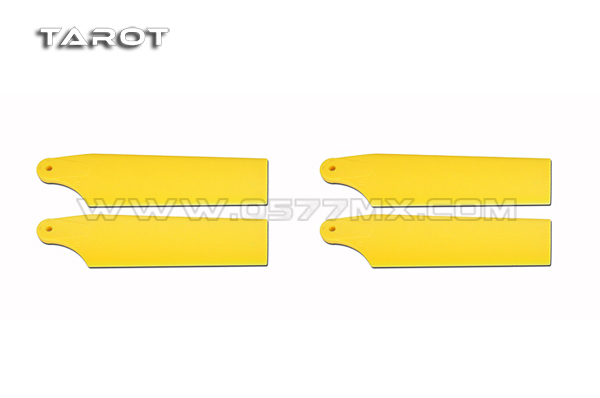 飛越/Tarot 直升機尾槳/450新型加長尾旋翼/黃/68mm TL48035-01