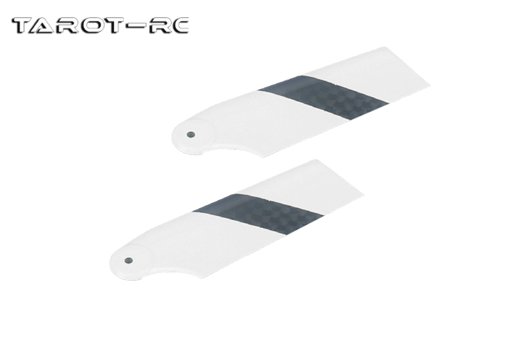 飛越/Tarot 直升機(jī)尾槳/450PRO碳纖尾旋翼/黑白/63mm TL2330-02